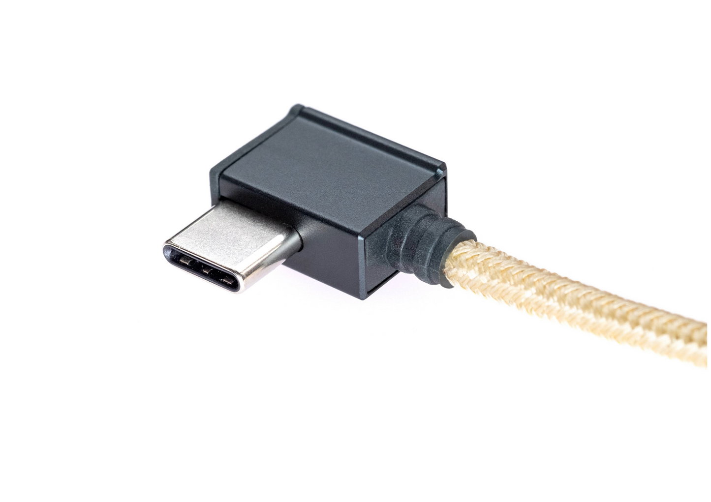 Cable USB-C a USB-C 90° OTG